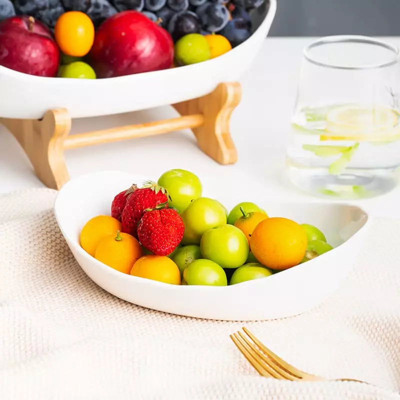 Corbeille à Fruits En Bambou Pour Table